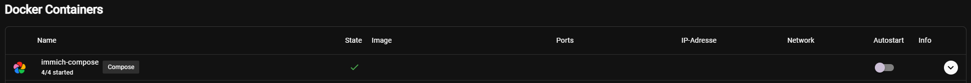 Docker Compose Stack